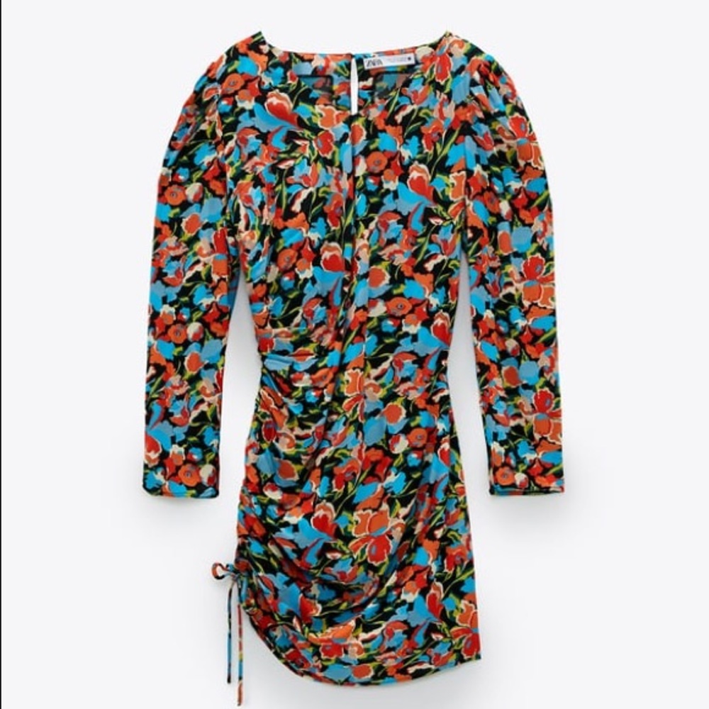 Zara floral dress